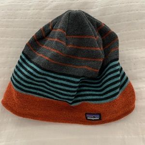 Patagonia kids beanie with fleece headband